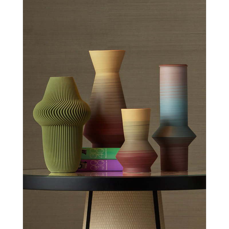 Ensemble de 2 vases Happy Blue