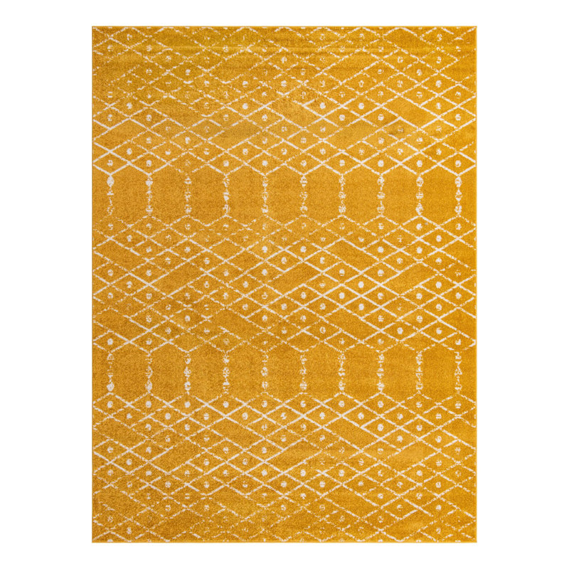 Lazaro Geometric Indoor Rug, Rectangle 9' x 12'
