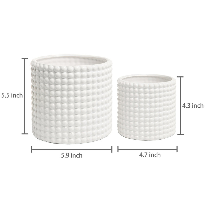 Pot Planter, White