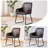 Braiden Upholstered Dining Chairs With Arm-2143936399