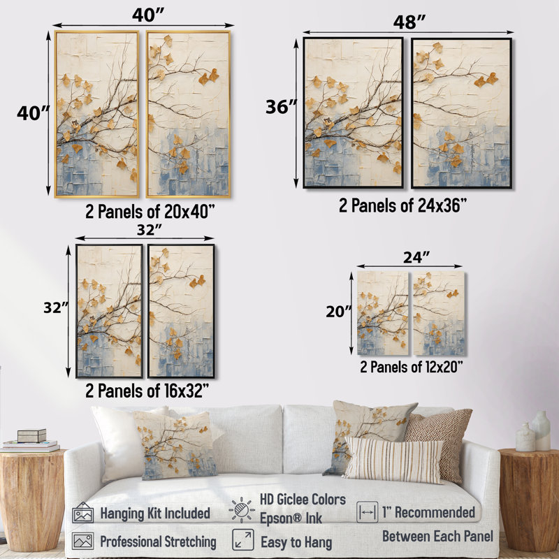 Art mural Minimalisme Vineyard Dreamscape I - Beige, Noir, H 36 po x l 48 po, Impression encadrée flottante