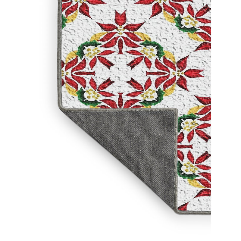 Tapis rouge Christmas, Rectangle 3 pi x 5 pi