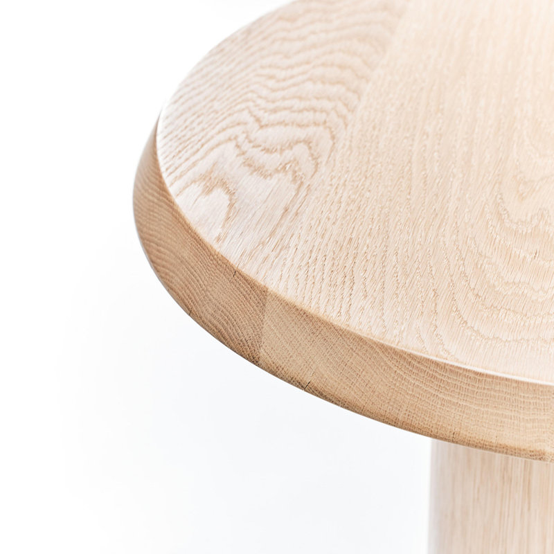 Hunt Solid Wood End Table, Natural