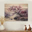 Amonnie, mauve, arbre, crépuscule, symphonie paysage II - impression sur bois-1899496510
