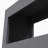 Gray Bathroom Rolling Cabinet With Storage Options 6.25" Wide Shelf
