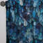 Océan bleu mosaïque turquoise - rideau floral - rideau obscurcissant floral - 1 panneaux-107600043