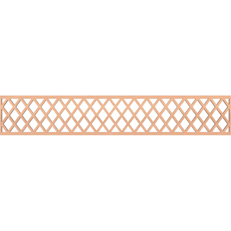 Moulure Manchester Fruster, Aulne, H 8 po x l 46,625 po x P 0,25 po