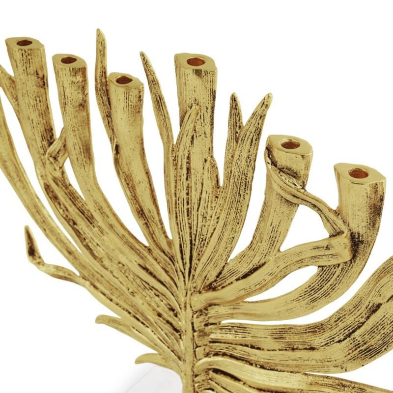 Palm Menorah