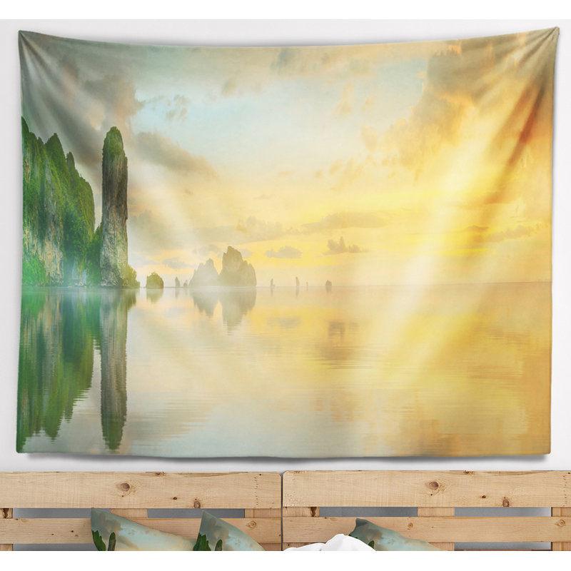 Polyester Tapestry, 50" H x 60" W
