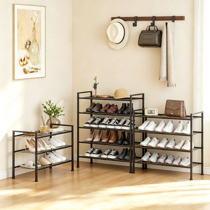 12 Pair Shoe Rack