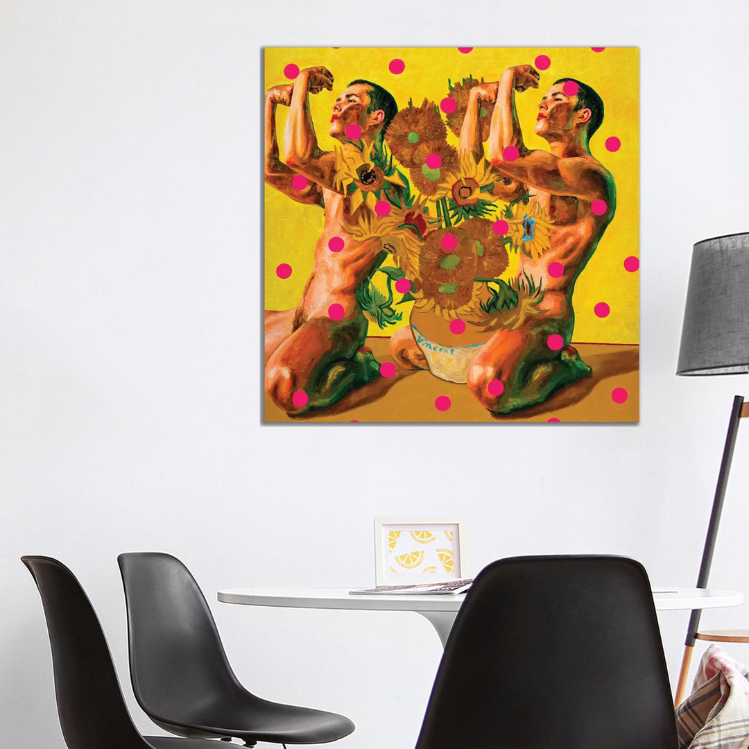 Sunflowers by Oleksandr Balbyshev - Wrapped Canvas Gallery-Wrapped Canvas Giclée