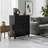 Black 5-Drawer Metal Mobile Cabinet, Also Serves As A Printer Rack/Craft Cabinet/Dressing Table, Suitable For Home Offices.-1420748627