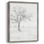 Croquis rétro X, reproduction encadrée - bois massif-451632184