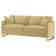 Baber 91" Square Arm Sofa with Reversible Cushions