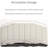 Cream Velvet Queen/Full Wall Mounted Headboard – Modern Vertical Channel Tufted Upholstered Design-1503040356-1503040358