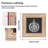 Glam Plants & Flowers Wall Decor on Glass