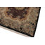 Tapis oriental en laine noir / brun fait à la main 6 pi 2 po x 9 pi 3 po Owings