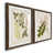 Papier, cadre noyer