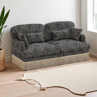 Upholstered 69.2 " Chenille Loveseat