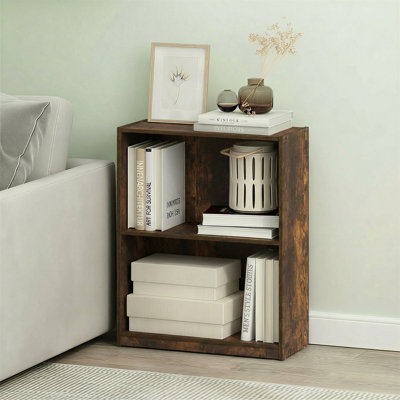 Tavio 55.37cm W Manufactured Wood Shelving Unit