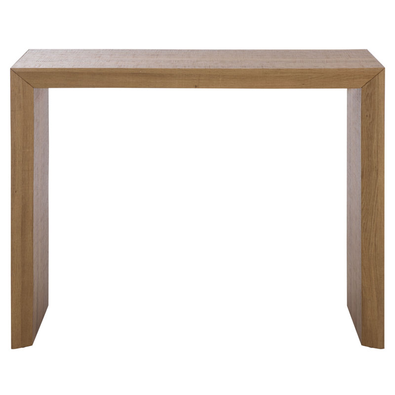Woodrow Console Table, Natural Brown