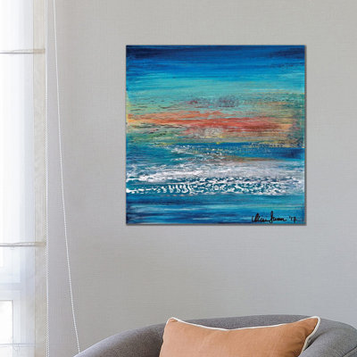 Whats Left Behind by Alicia Dunn - Wrapped Canvas Square Print