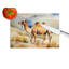 Camel Glass Cutting Board Large