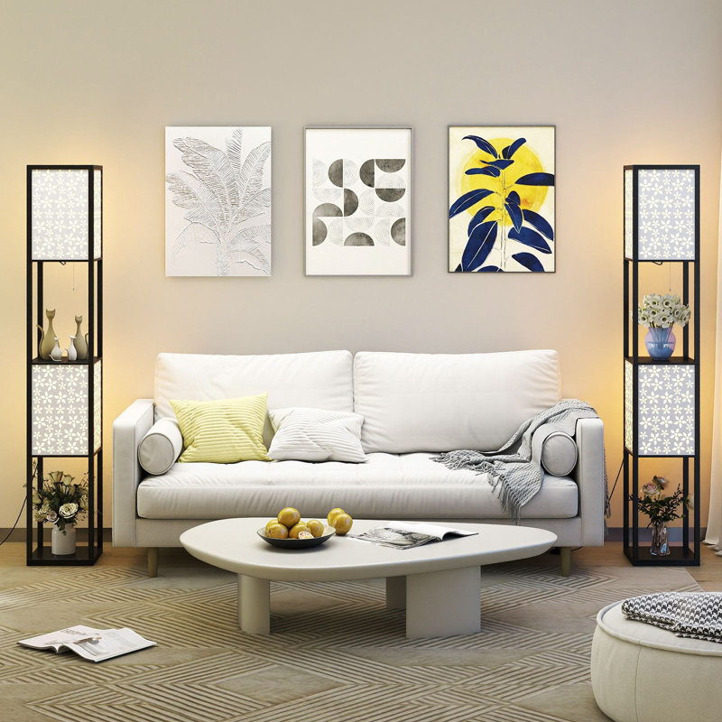 156cm Matte Traditional Floor Lamp