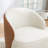 Stith Velvet Upholstered Swivel Barrel Chair-1880817593