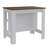 Kitchen Island, Four Legs, Three Shelves-1266512338