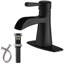 Robinet de salle de bains monotrou avec ensemble de drainage-64600858