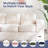 74.8" Upholstered Sofa Couch Compression Sofa-127882773