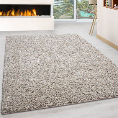 Llaneli Machine Woven Beige Indoor Rug