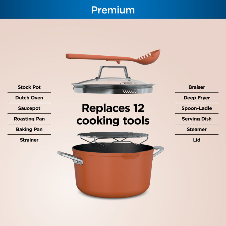 Ninja Foodi NeverStick Premium Cookware Set with lid 4 Parts • Price »