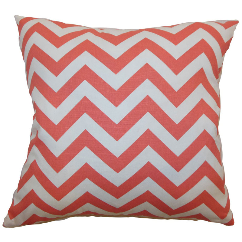 Xayabury Cotton Pillow Sham, Euro, Maroon/White