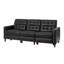 Gurdarshan Leather Dual-Motor Power Reclining Sofa-101876756