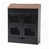 Black Frame/Brown Table Top sélectionné