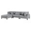 Ensemble de canapé modulaire 4 pièces Living Furniture-2047843437