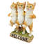 Statue Chœur Line of Cats Garden Fun Welcome