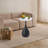 Round End Table, Sofa Side Table For Small Spaces-482926837