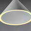 Luminaire suspendu simple à DEL 1 lumière à intensité réglable Johnston Johnston -1179138906-1179148274