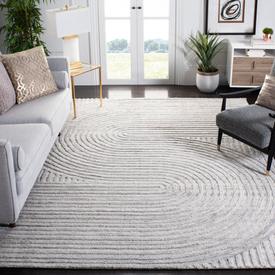 Aydee Hand Tufted Abstract Indoor Rug