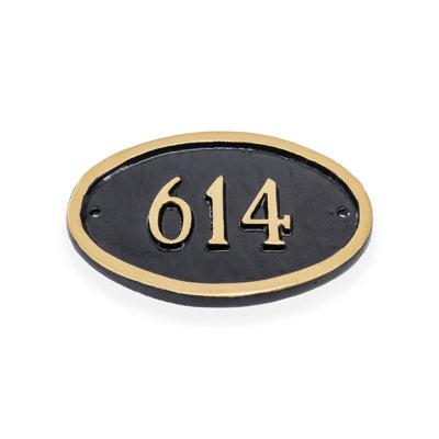 Oval Wall Plaque