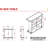 Kite White High Gloss Finish Bar Table