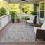 Tapis floral intérieur / extérieur lavable à la machine Chantille ACN2480-750457823-750457814