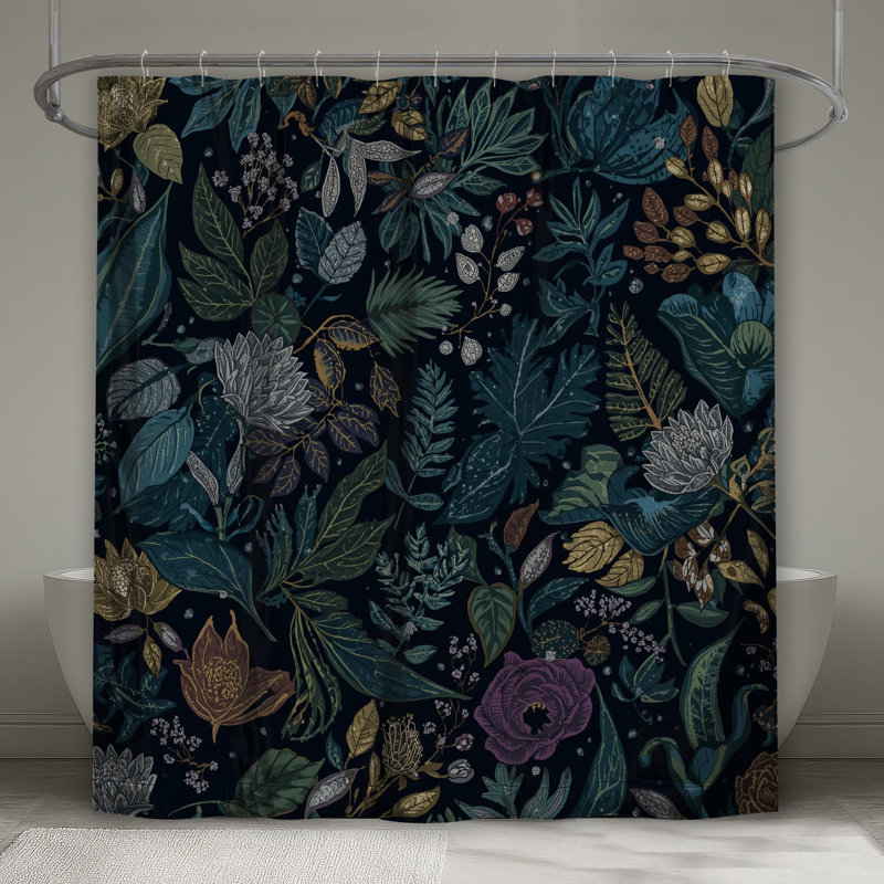 Rideaux de douche Botanical, L 70 po x H 72 po