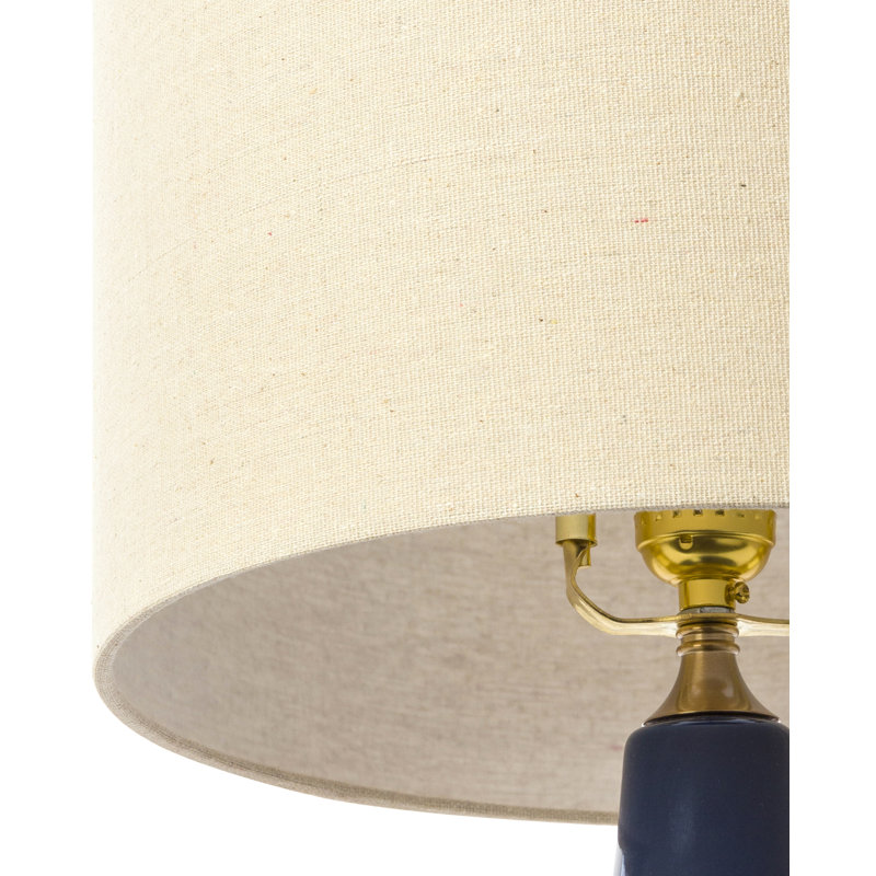 Lampe de table Medano, Bleu
