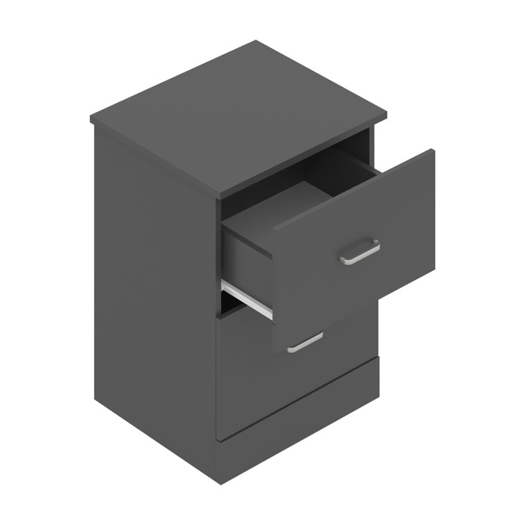 Allyannah 23.6" 2-Drawer Nightstand