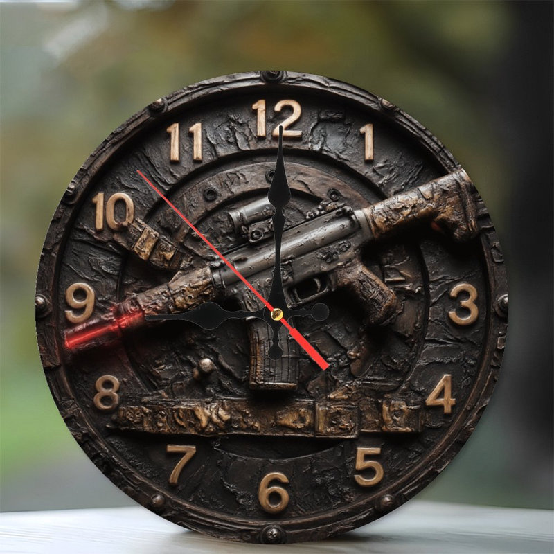 Horloge de fusil avec rayon laser