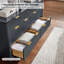 Commode à 7 tiroirs avec design cannelé-42661394